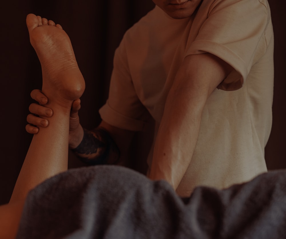 Manuelle Lymphdrainage (Symbolbild)
